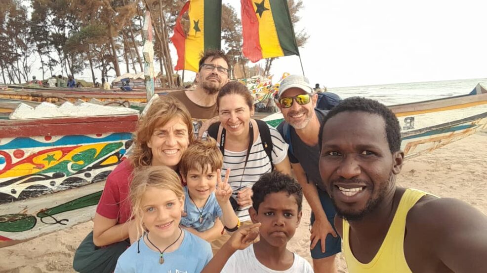 Senegal familias en ruta