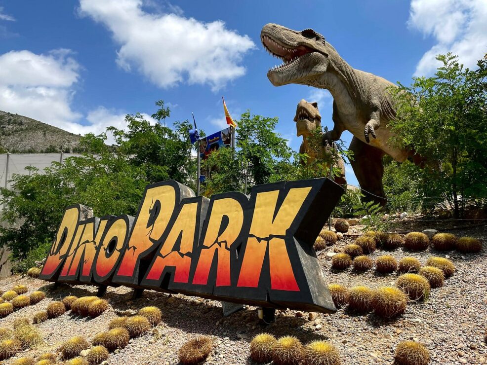 DinoPark Algar Alicante con niños