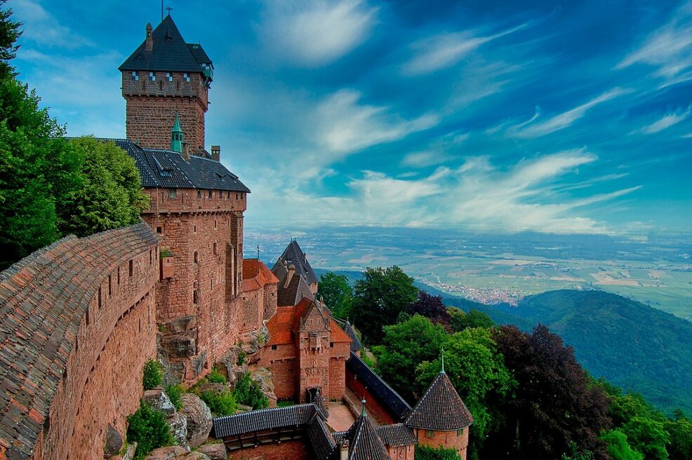 Castillo Haut-Kœnigsbourg Alsacia