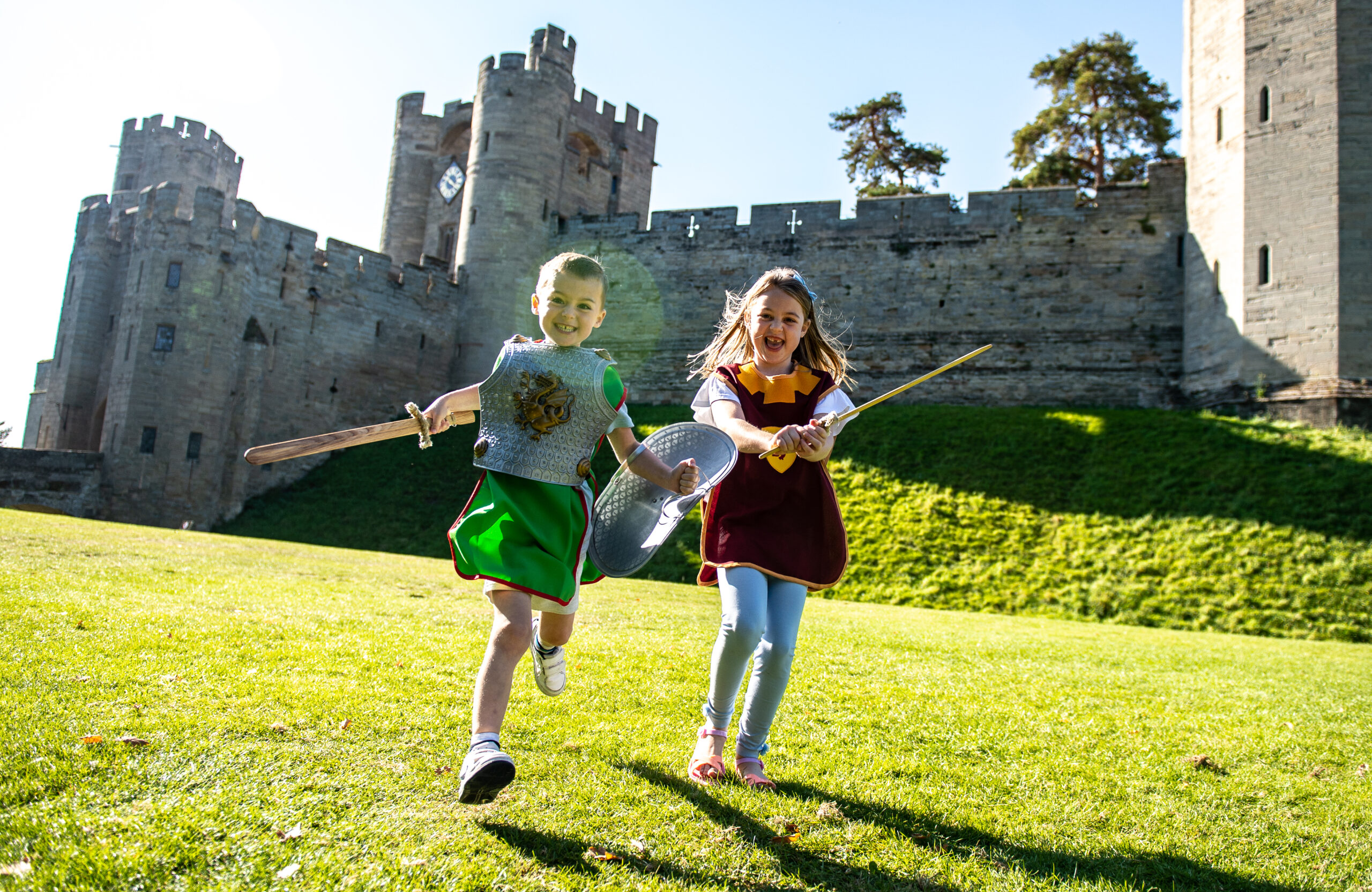 Warwick Castle Reino Unido con niños