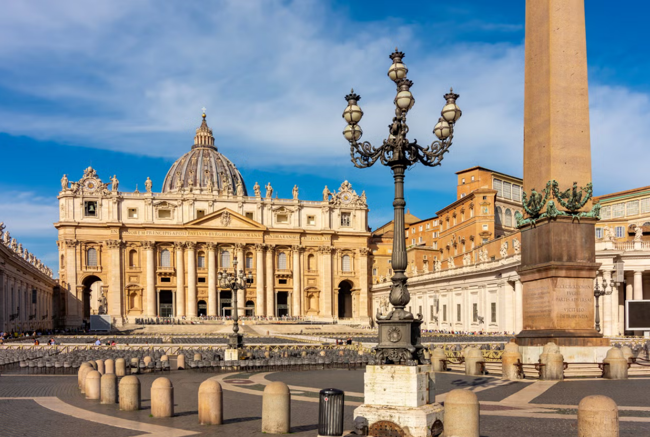 Vaticano con niños