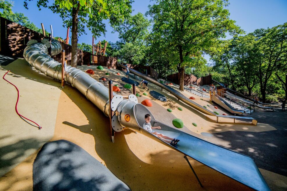 Gellert Hill park Playground budapest