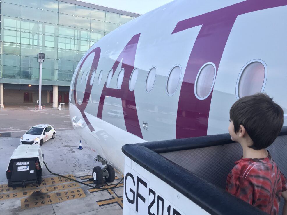 Vuelo Avión Aeropuerto Qatar