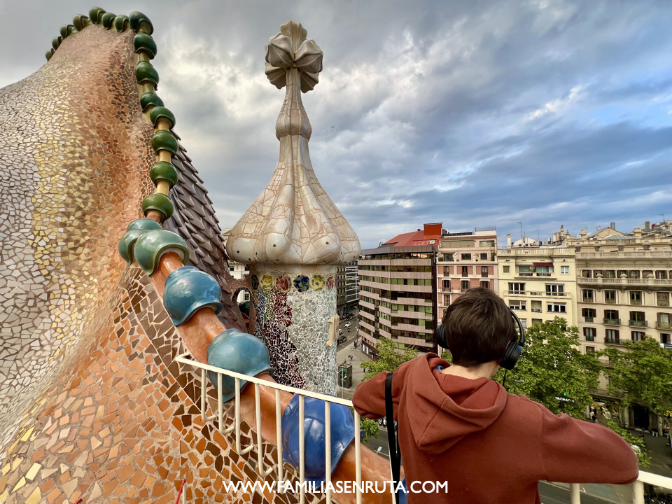 Terrat. Casa Batlló Barcelona