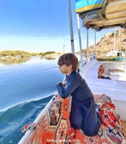 Crucero Nilo con niños