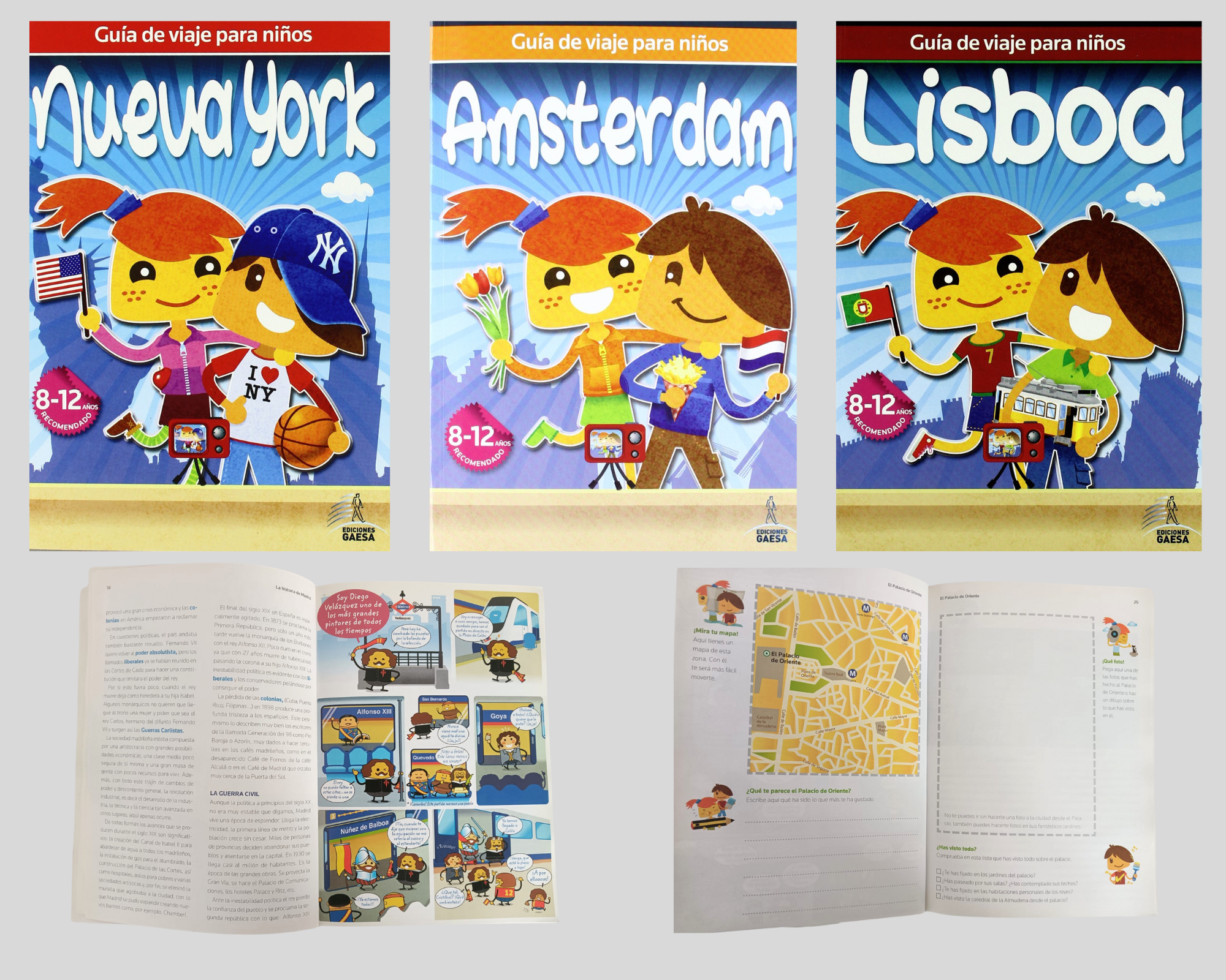 guias de viaje infantiles
