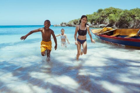 Jamaica con niños